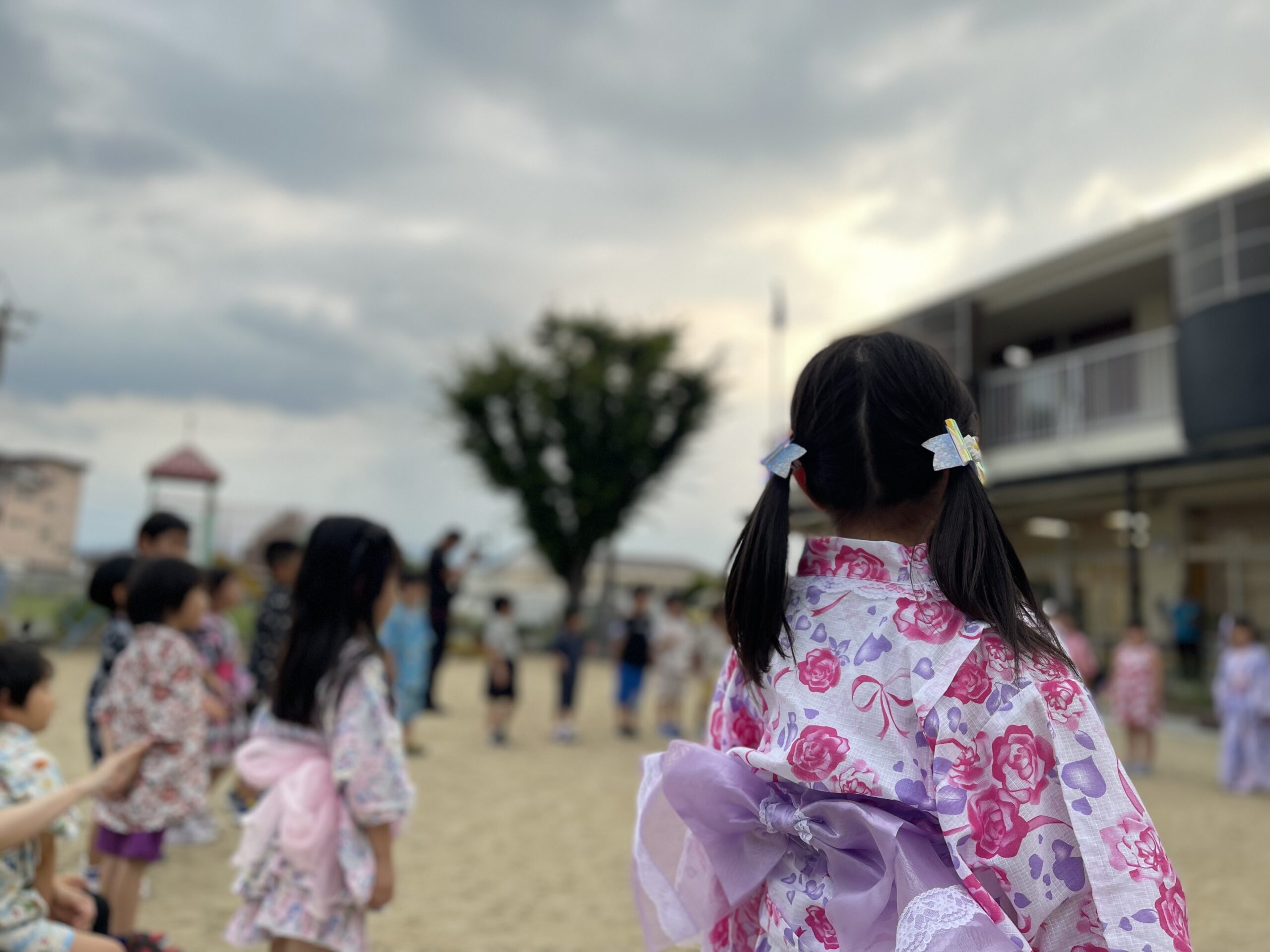 お泊り保育・夕涼み会🎆